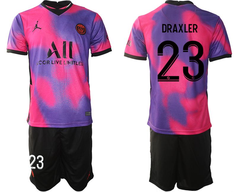 Men 2020-2021 Club Paris St German away purple #23 Soccer Jersey